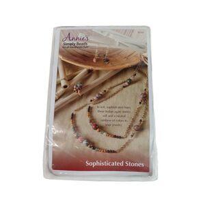 Annie's Simply Beads Kit of the Month Club Sophisticated Stones Jewelry DIY Set